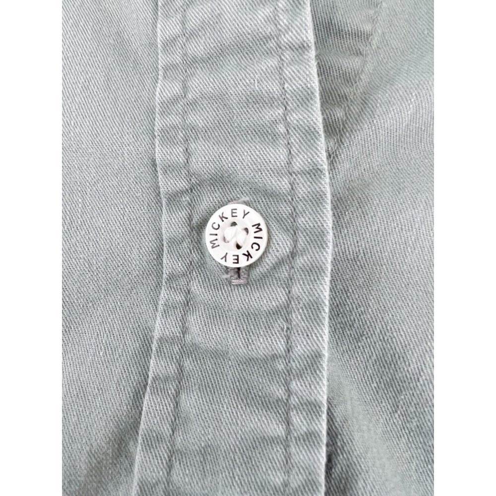 VTG Jerry Leigh Army Green Mickey Mouse Sleeveless Top | Size Medium - Picture 2 of 6